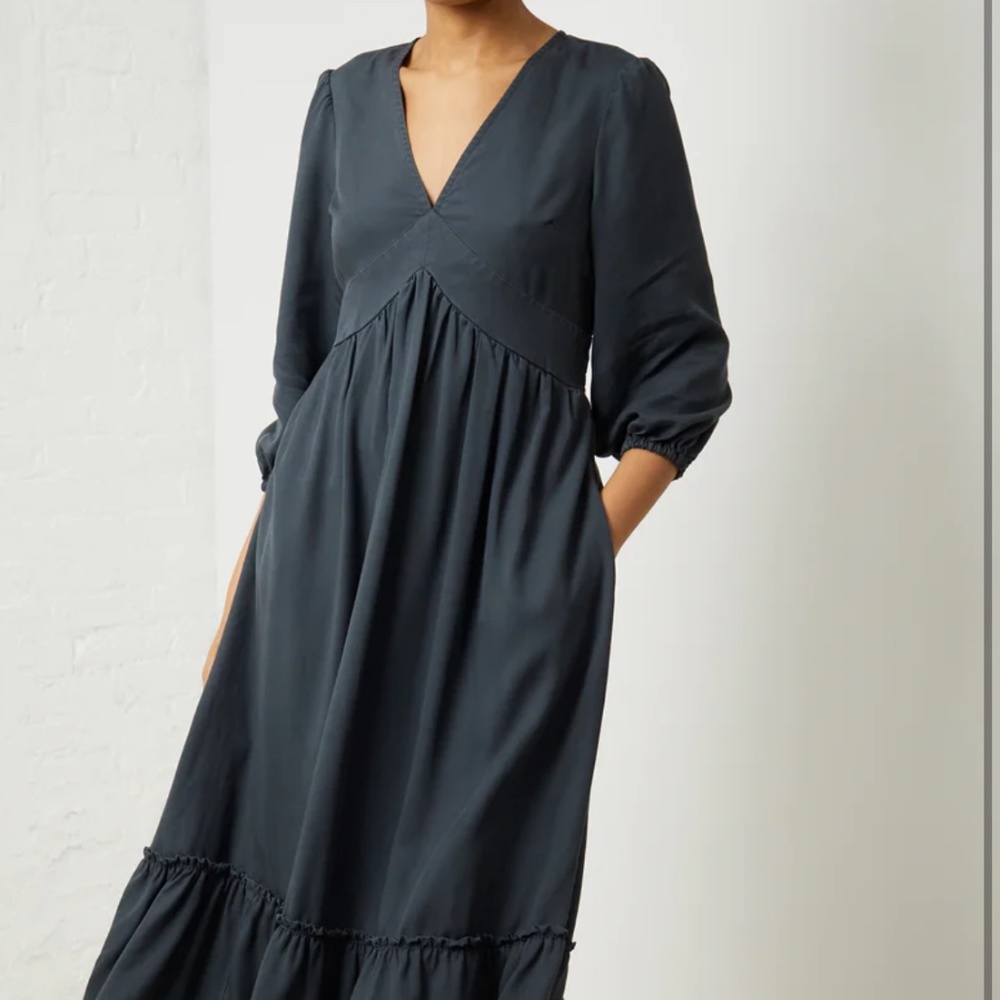 Upwest All Around Midi Dress Soot XS